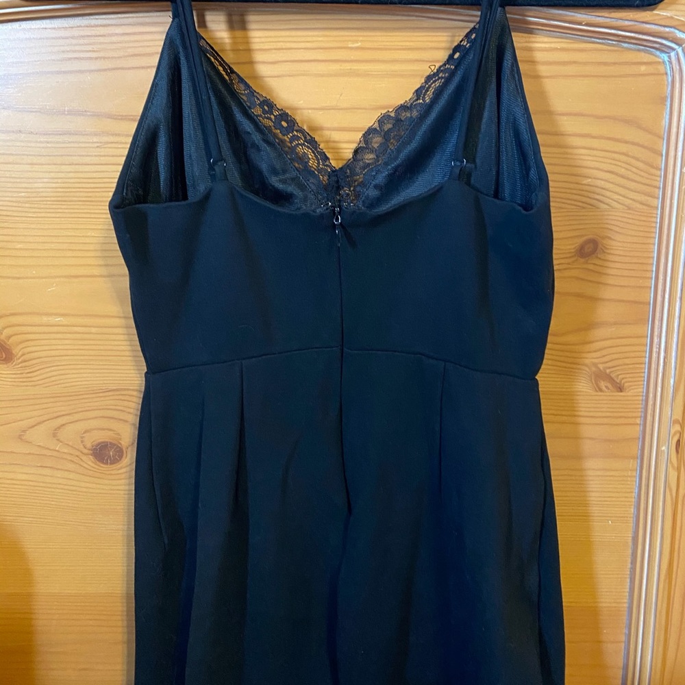 Black Lace Bodycon Dress- Small - Picture 3 of 4